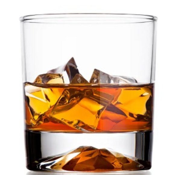 Whiskey Decanter & 4 Whiskey Glasses Set Airtight Stopper - Picture 6 of 8